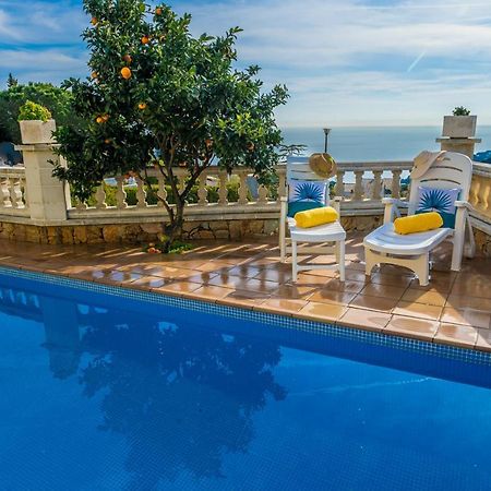 Villa Vista Lux, Piscina Privada Y Zona Exterior Con Vista Mar Тоса де Мар Екстериор снимка