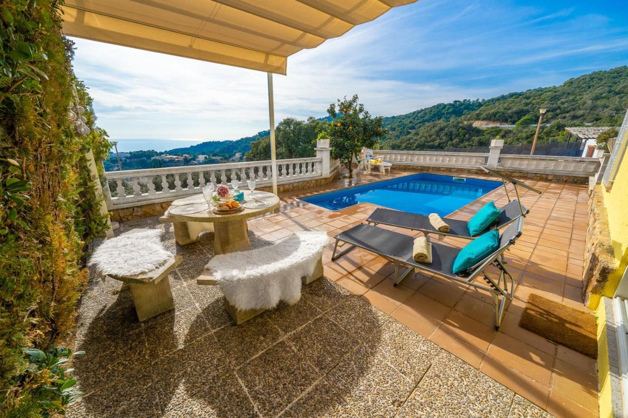 Villa Vista Lux, Piscina Privada Y Zona Exterior Con Vista Mar Тоса де Мар Екстериор снимка